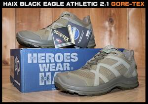 特価即決【未使用】 HAIX ★ BLACK EAGLE ATHLETIC 2.1 GORE-TEX LOW (US5/23cm) ★ ハイックス ブラックイーグル ゴアテックス 330066