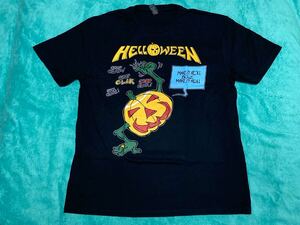 HELLOWEEN ハロウィン Tシャツ M バンドT ロックT Keeper of the Seven Keys Walls of Jericho Dr Stein