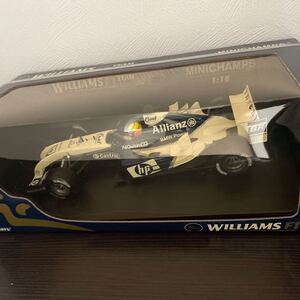 新品　未開封　ミニチャンプス　1/18 WILLIAMS F1 TEAM R.シューマッハ