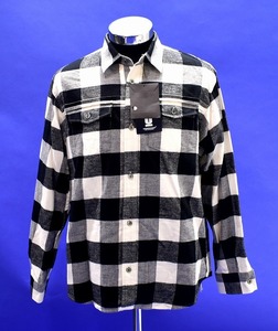 UNDERCOVER（アンダーカバー）Cotton flannel shirt UC1C4410 Check チェック コットン フランネルシャツ WHITE 2 MADE IN JAPAN 長袖 L/S