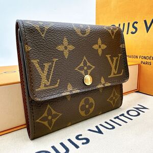 3778【未使用保管品】LOUIS VUITTON ルイヴィトン モノグラム ポルトフォイユアナイス 三つ折り財布 ウォレット M60402/CA4113