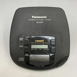 CW80 再生OK Panasonic SL-S400 ポータブルCDプレーヤー CDウォークマン パナソニック ブラック