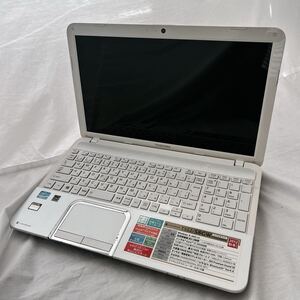 ジャンク品 TOSHIBA dynabook？ T552/58GW？ PT55258GBHW？Windows 8？Inte Core i7？リュクスホワイト　Blu-ray　パソコン本体 送料無料