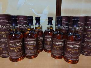 ■送料無料■6本■BALVENIE バルヴェニー 17年 ダブルウッド シェリーオーク 43％ 700 検査 スコッチ ウイスキー マッカラン 終売品 限定品