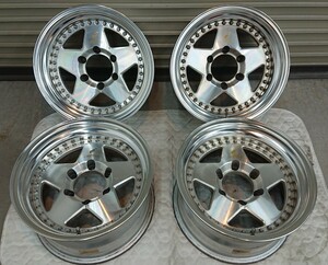 スーパースター ロデオドライブ 16×8.5-8 6穴 ランクル 78プラド ランドクルーザー等 16インチ 8.5J-8 6H 139.7