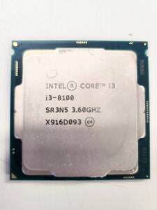 ■PCP49■第8世代 Intel Core i3-8100 SR3N5 3.60GHz LGA1151