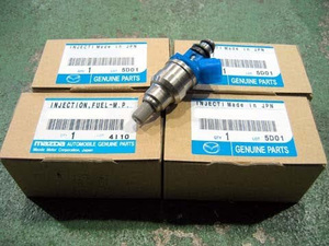 ●未使用 マツダ NA8C NA6CE ロードスター 純正 フューエル インジェクター 4本セット★ MAZDA Fuel Injectors