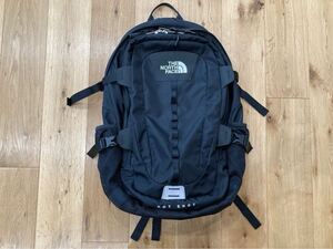 美品 リュック THE NORTH FACE ノースフェイス ホットショット ブラック 黒 NM72006