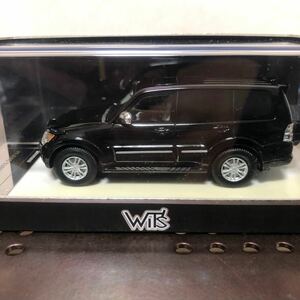 506 WiT’s 1/43 PAJERO SUPER EXCEED 2011 (ダイヤモンドブラックマイカ) (ミニカー) WITS 模型 完成品 パジェロ エクシード ロング