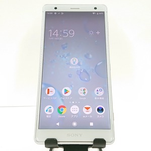 【ジャンク品】Xperia XZ2 SOV37 au リキッドシルバー 送料無料 即決 本体 c07777