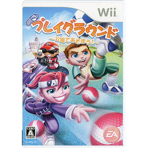 【中古】【ゆうパケット対応】プレイグラウンド ～公園であそぼう！～ Wii 説明書なし・ディスク傷・カバーいたみ [管理:1350010807]