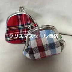 ハンドメイド　ガマ口ポーチセット