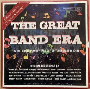 10枚組 LP BOX THE GREAT BAND ERA - GLENN MILLER TOMMY DORSEY BENNY GOODMAN DUKE ELLINGTON LES BROWN