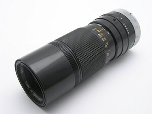 ★ハローカメラ★ 4204 1円スタート CANON ZOOM LENS FD 100-200mm F5.6 S.C. 難有り動作品 要清掃