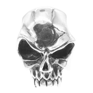 ROYAL ORDER ロイヤルオーダー Vampire Skull Ring ヴァンパイア スカル リング シルバー系 22号【中古】