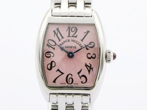 【 フランクミュラー FRANCK MULLER 】 腕時計 2252QZ トノーカーベックス インターミディエ SS クォーツ レディース 箱・保 新着 2598-0