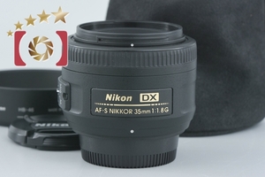 【中古】Nikon ニコン AF-S DX NIKKOR 35mm f/1.8 G