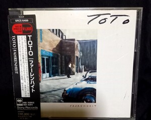 プロモ盤　srcs 6489 toto fahrenheit ファーレンハイト　cd