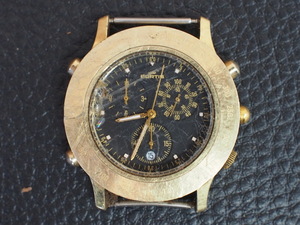 レア物 ヴィンテージ 当時物 フォルティス FORTIS メンズ クロノグラフ デイト クォーツ 腕時計 品番: 576.36.120 管理No.14088