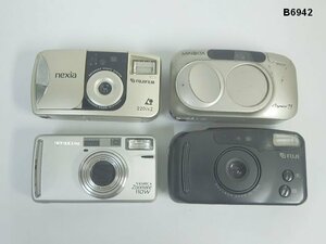 B6942S MINOLTA Gapios75/KYOCERA Zoomate110W/FUJIFILM 220ixZ/DL-700ZOOM 4台まとめ売り