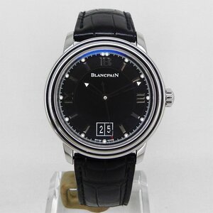 中古ブランパン【BLANCPAIN】 2150-1130-53 レマン ウルトラスリム ダブルウィンドウ ブラック OH済