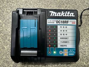 ★ Makita マキタ互換 DC18RF 互換充電器 14.4V18V リチウムイオン バッテリ用 USB端子 BL1860等使用可能 USED 中古 美品