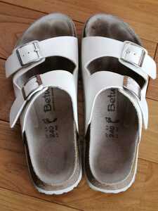 Betula　TIKA（ティカ）？ 　白　24　37　4.5　ビルケンシュトック　BIRKENSTOCK