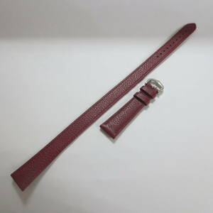 ○　Cartier　カルティエ　純正　カーフ　革ベルト　ボルドー　18ｍｍ　ダブルトゥール　2重巻　バネ棒内蔵