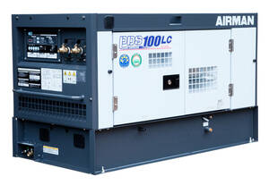 北越工業（AIRMAN）エンジンコンプレッサ　PDS100LC-5C5（新品）