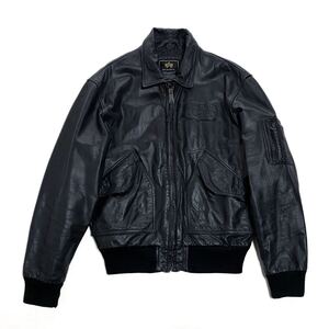 ALPHA INDUSTRIES アルファ CWU-45/P レザー フライトジャケット L /CWU-36/P 米軍 