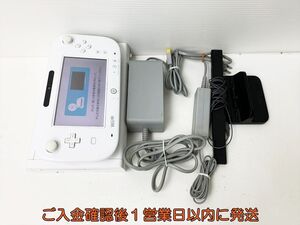 【1円】任天堂 WiiU 本体 セット 32GB ブラック ニンテンドーWii U 初期化/動作確認済 見えるもののみ 被覆破れあり H02-150rm/G4