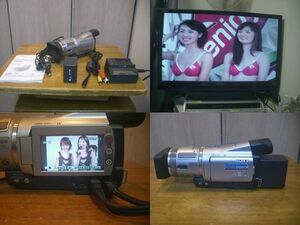 【動作確認済】『HDR-HC1』◆2005年製◆MiniDV◆HDV1080i方式ハイビジョン◆状態良好☆美品☆綺麗に再生できました。◆)HDR-HC3兄弟機