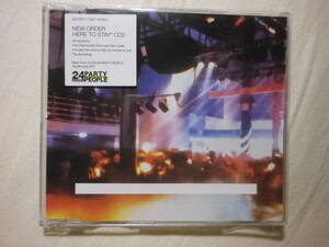 『New Order/Here To Stay(2002)』(NUCDP 11,輸入盤,CD2,3track,Remix,24 Hour Party People,Chemical Brothers)