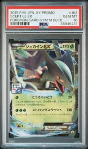 【PSA 10】完美品 2015 ポケモンカード ジュカインEX プロモ ポケモンカードジム 163/XY-P SCEPTILE EX POP17