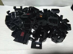 LEGO　城壁　パネル　お城　ウォールパネル　黒色　ブラック　お城シリーズ　パーツ　大量まとめてセット　レゴブロック