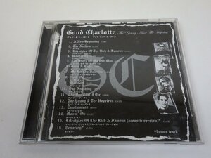 CD Good Charlotte グッド・シャーロット The Young and the Hopeless ヤング・アンド・ホープレス EICP-199