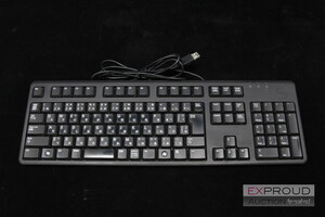 良品★DELL デル キーボード USBキーボード KB212-B ブラック ノートパソコン 対応OSWindows 8、7、 Vista、 XPx64、 XP、2000