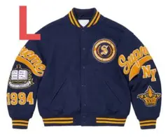 Supureme Veritas Varsity Jacket "Navy"