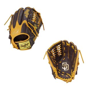 1681697-Rawlings/軟式グラブ ハイパーテックMLBチーム N55W 野球グローブ オールラウンド/LH