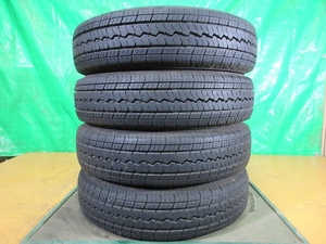 12インチ 2024年製 トーヨータイヤ TOYO V-02e 145/80R12 80/78N LT 4本 №7810 夏タイヤ オンロードタイヤ