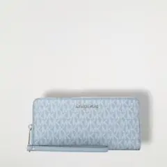 MICHAEL KORS 長財布 コンチネンタル ウォレット ペール ブルー