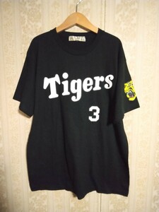 阪神タイガース 大山 背番号3 Tシャツ 黒 F 猛虎 未使用 未着用