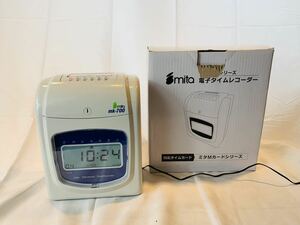 mita ミタ　電子タイムレコーダー　mk-700