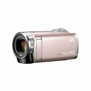 JVCKENWOOD JVC EVERIO ビデオカメラ GZ-E320 内蔵メモリー8GB ピンクゴー (中古品)