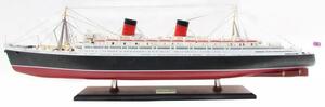 ●豪華客船 新・RMS Queen Elizabeth 100cm 精密級木製 手作り完成品