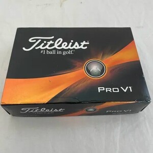 4252　【新品未使用】TITLEIST タイトリスト PRO V1 ゴルフボール 箱入り　※箱傷あり