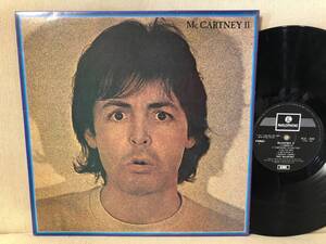 【即決送無】１EMI ロゴ ラベル　Mc CARTNEY Ⅱ　盤：綺麗　ジャケ：良好　韓国盤