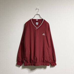 00s Adidas アディダス テーラーメイド ウインドブレーカー ジャケット レッド - Size L