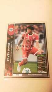 ☆WCCF2017-2018☆17-18☆082☆黒☆ダビド・アラバ☆FCバイエルン・ミュンヘン☆David Alaba☆FC Bayern Munchen☆