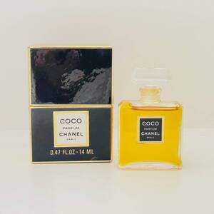 中古品 保管品 CHANEL シャネル COCO PARFUM ミニボトル 14ml 残量9割 原産国 フランス